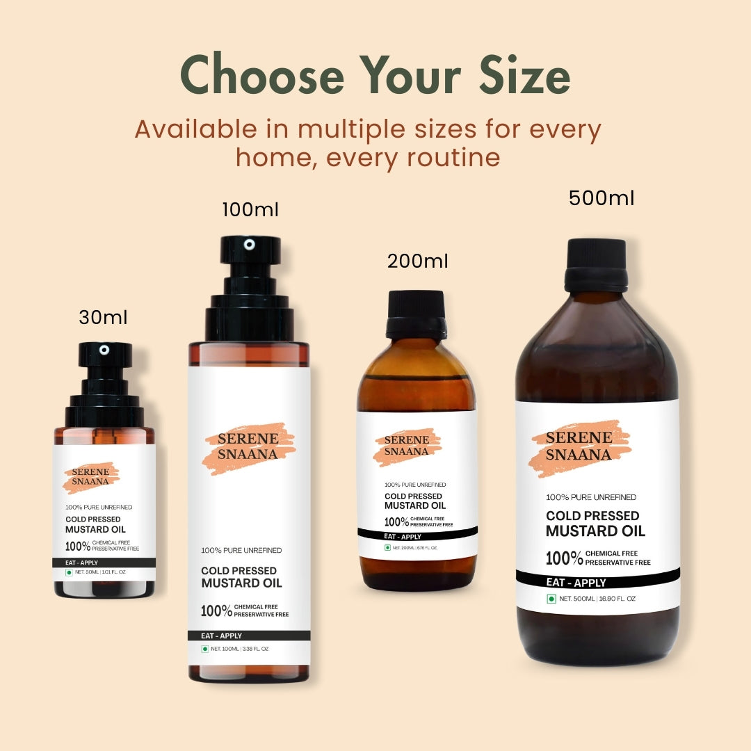 Mustard Cold Pressed Oil