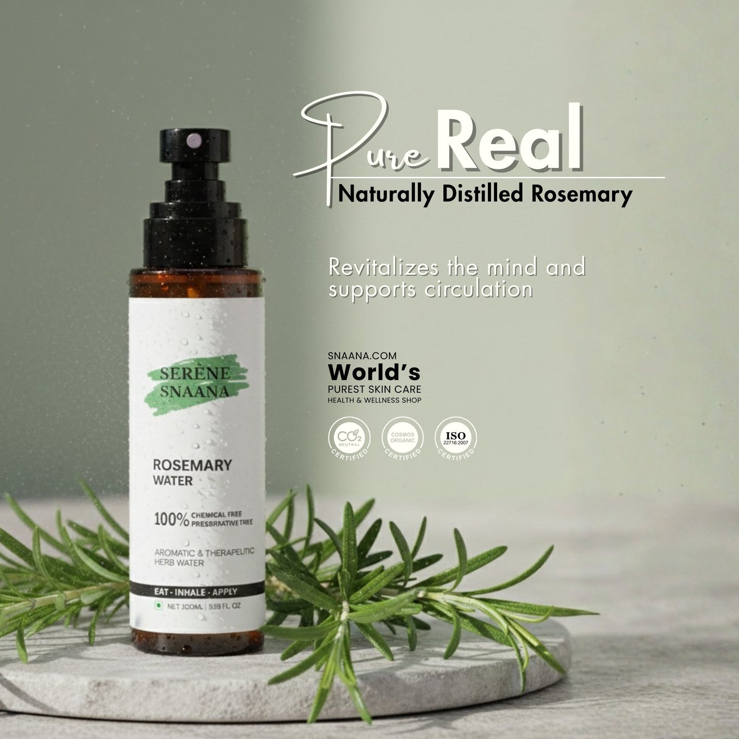 natural rosemary hair spray