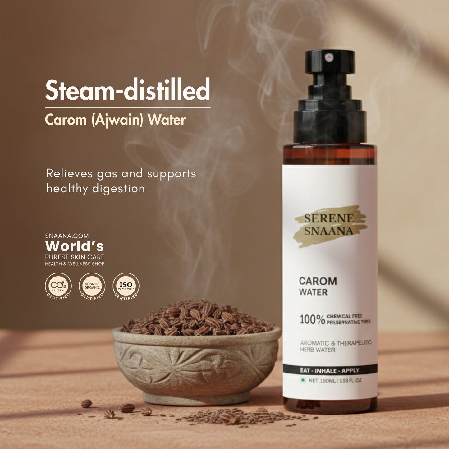 Carom Water