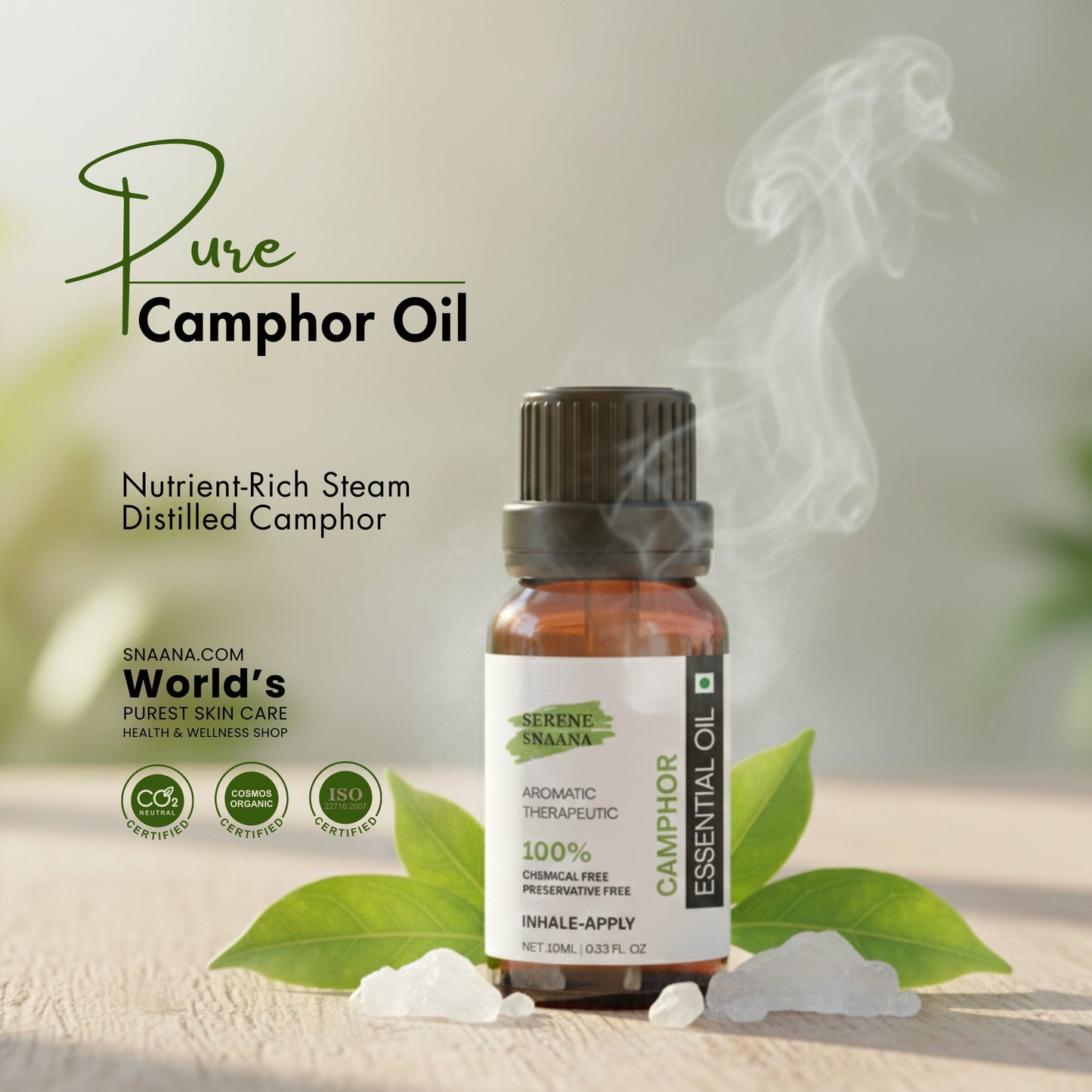 Camphor essential oil
