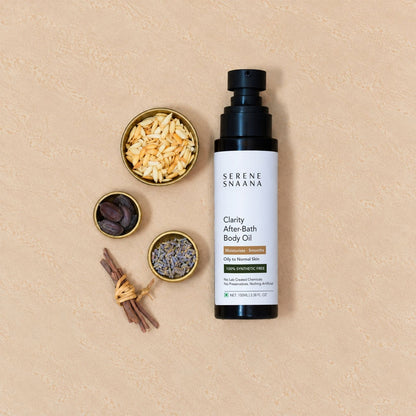 Clarity after bath Body oil