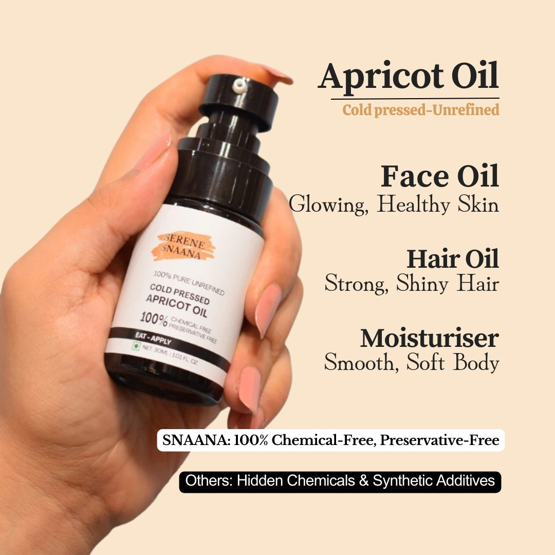 Apricot kernel Cold Pressed Oil