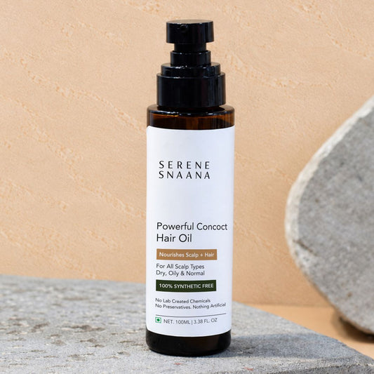 Powerful concoct hair oil