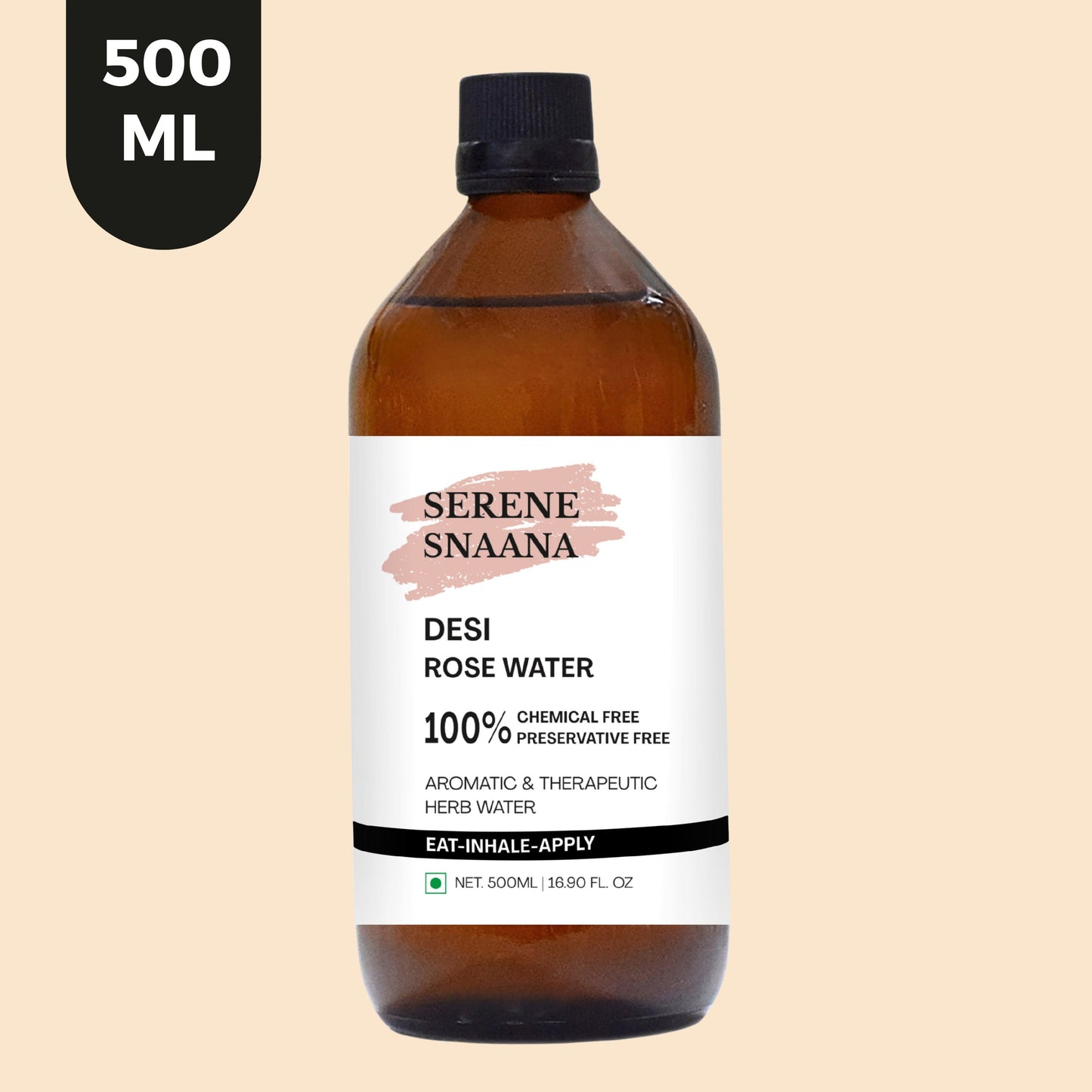 SNAANA rose water for face and drinking – multipurpose herbal hydrosol