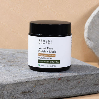 Velvet Face Polish + Mask